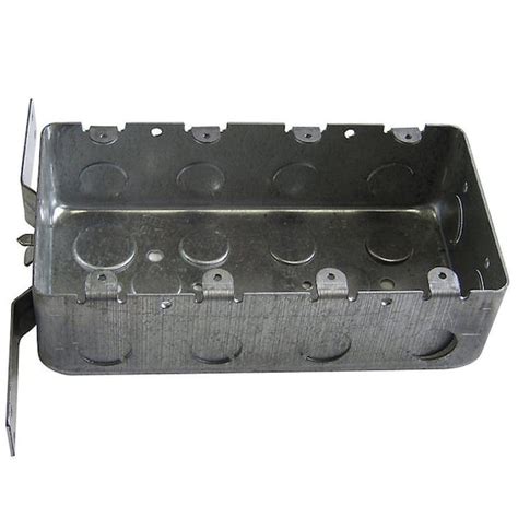 4 gang metal box with bracket|4 gang metal electrical box.